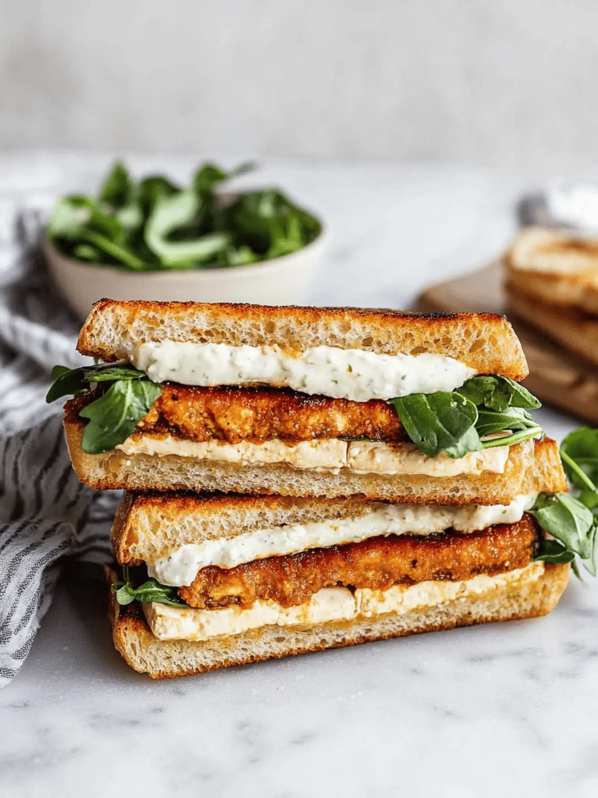Tofu Parmesan Sandwiches: A Crispy Comfort Food You ll Love 3 Tofu Parmesan Sandwiches