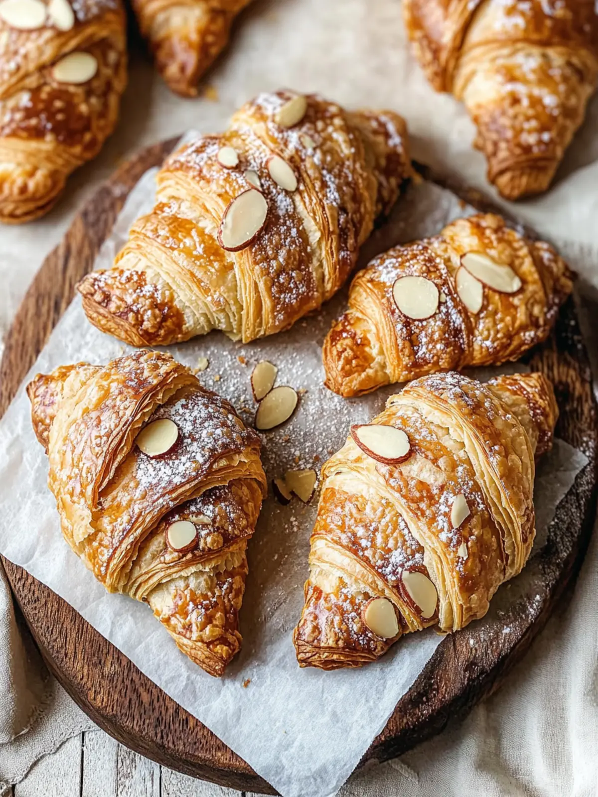 Decadent Almond Croissants: Bake Your Own Morning Bliss 2 Almond Croissants