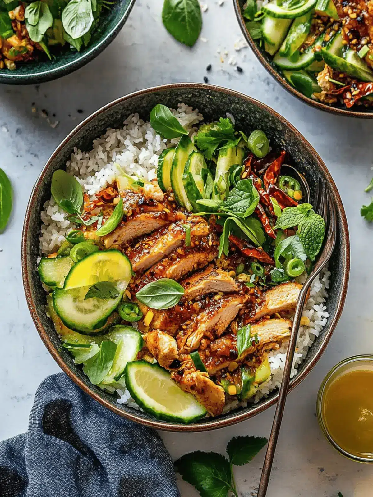 Chili Crisp Chicken Bowls: Your New Flavorful Weeknight Feast 4 Chili Crisp Chicken Bowls
