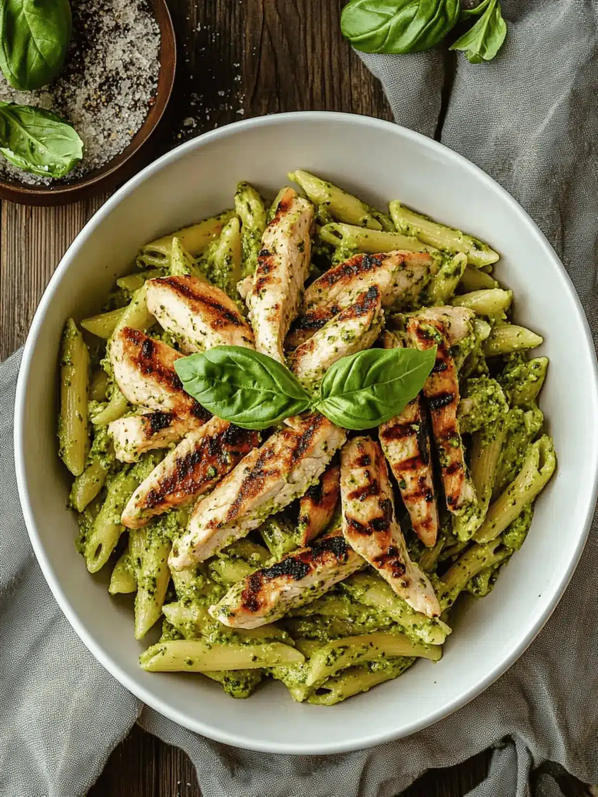 Delicious Grilled Chicken Pesto Pasta Ready in 30 Minutes 3 Grilled Chicken Pesto Pasta