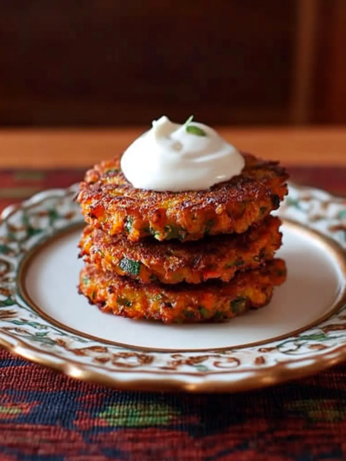 Crispy Curry Vegetable Latkes You'll Crave Again and Again 3 Curry Vegetable Latkes