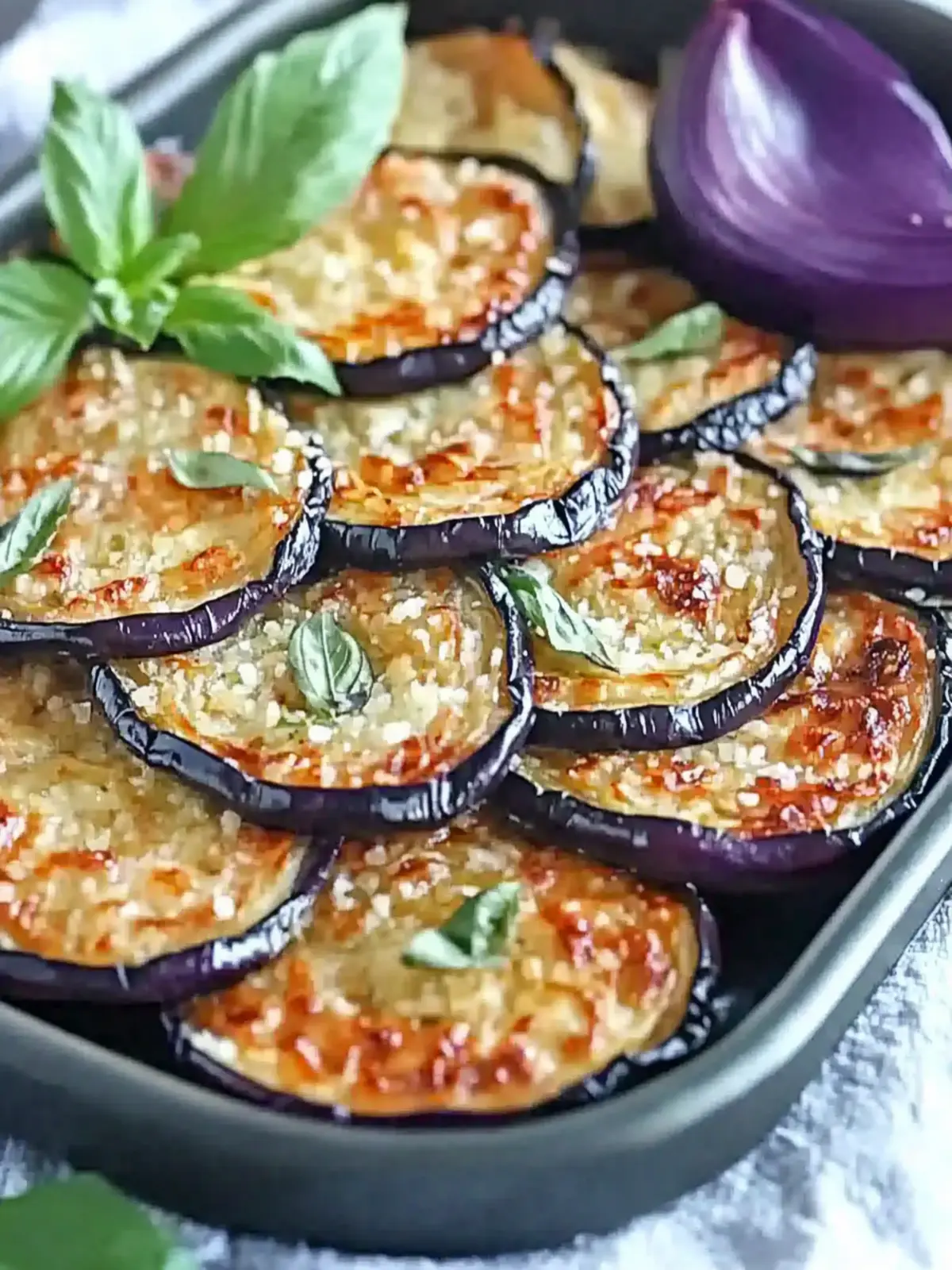 Crispy Simple Eggplant Parmesan Chips You ll Crave Daily 2 Simple Eggplant Parmesan Chips