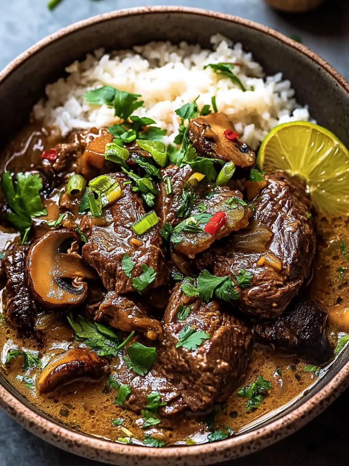 Lemongrass Coconut Braised Beef with Mushrooms: A Comfort Classic 3 Lemongrass Coconut Braised Beef with Mushrooms