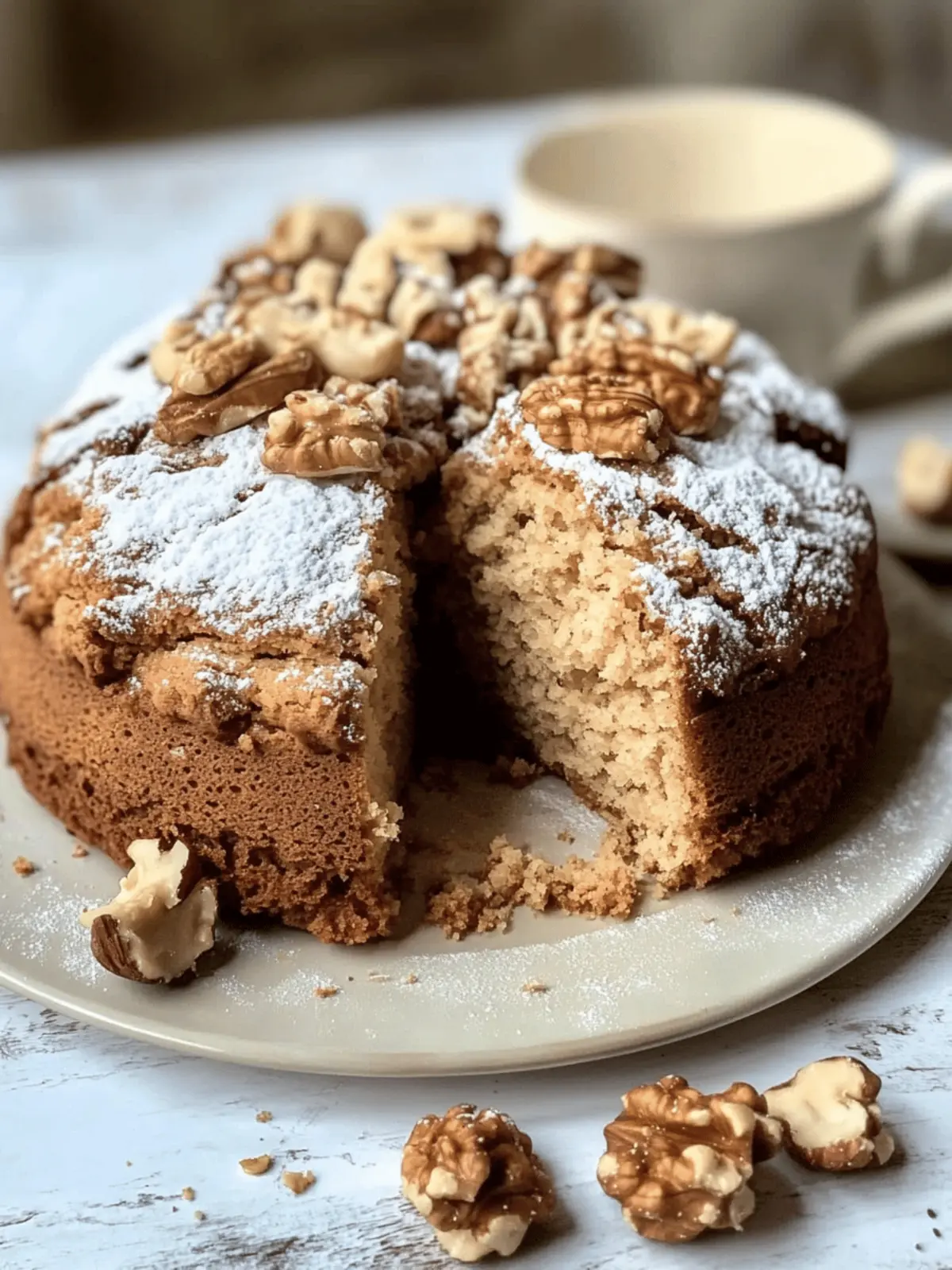 Soft Italian Walnut Cake - Your New Favorite Comfort Dessert 4 Soft Italian Walnut Cake