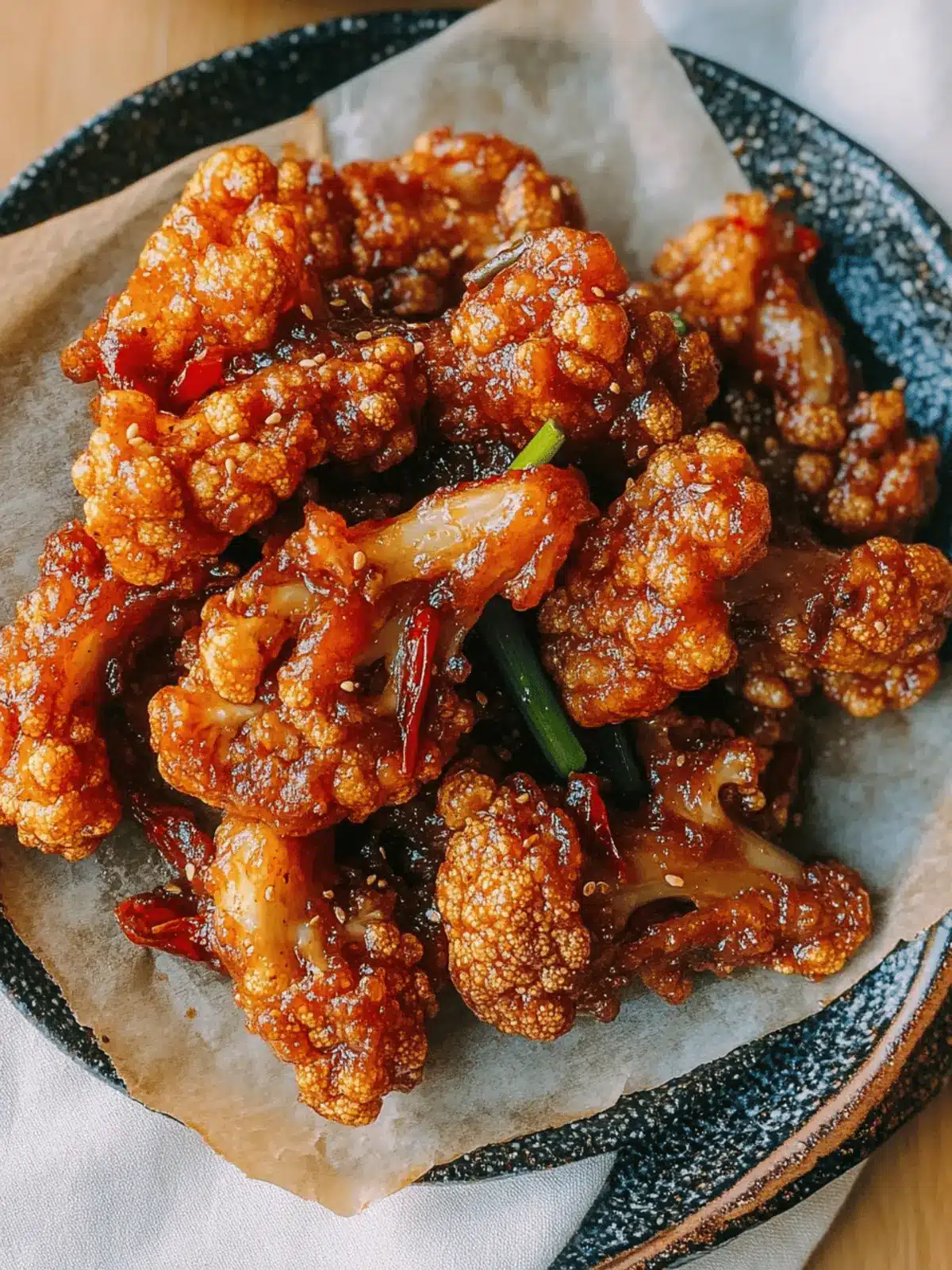 Irresistible Korean Fried Cauliflower with Soy Garlic Glaze 2 Korean Fried Cauliflower