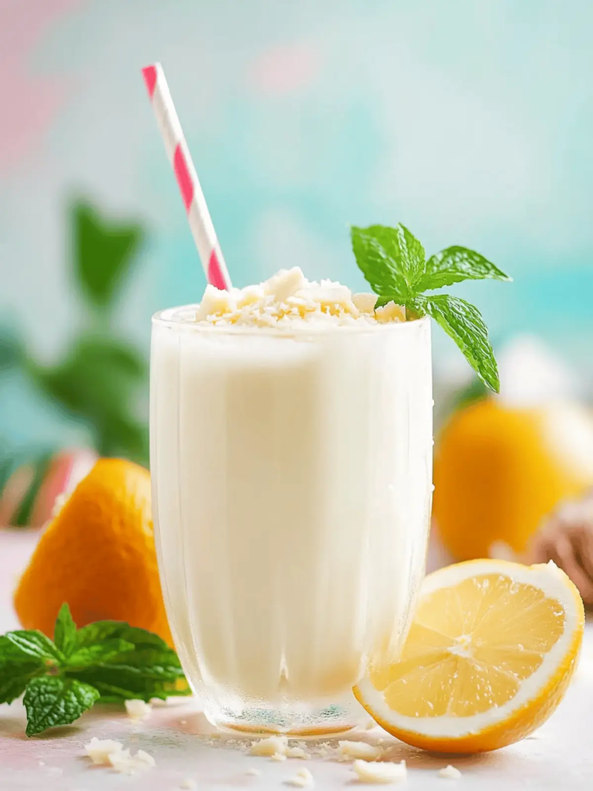Chill Out with This Refreshing Coconut Cream Mocktail 3 Coconut Cream Mocktail