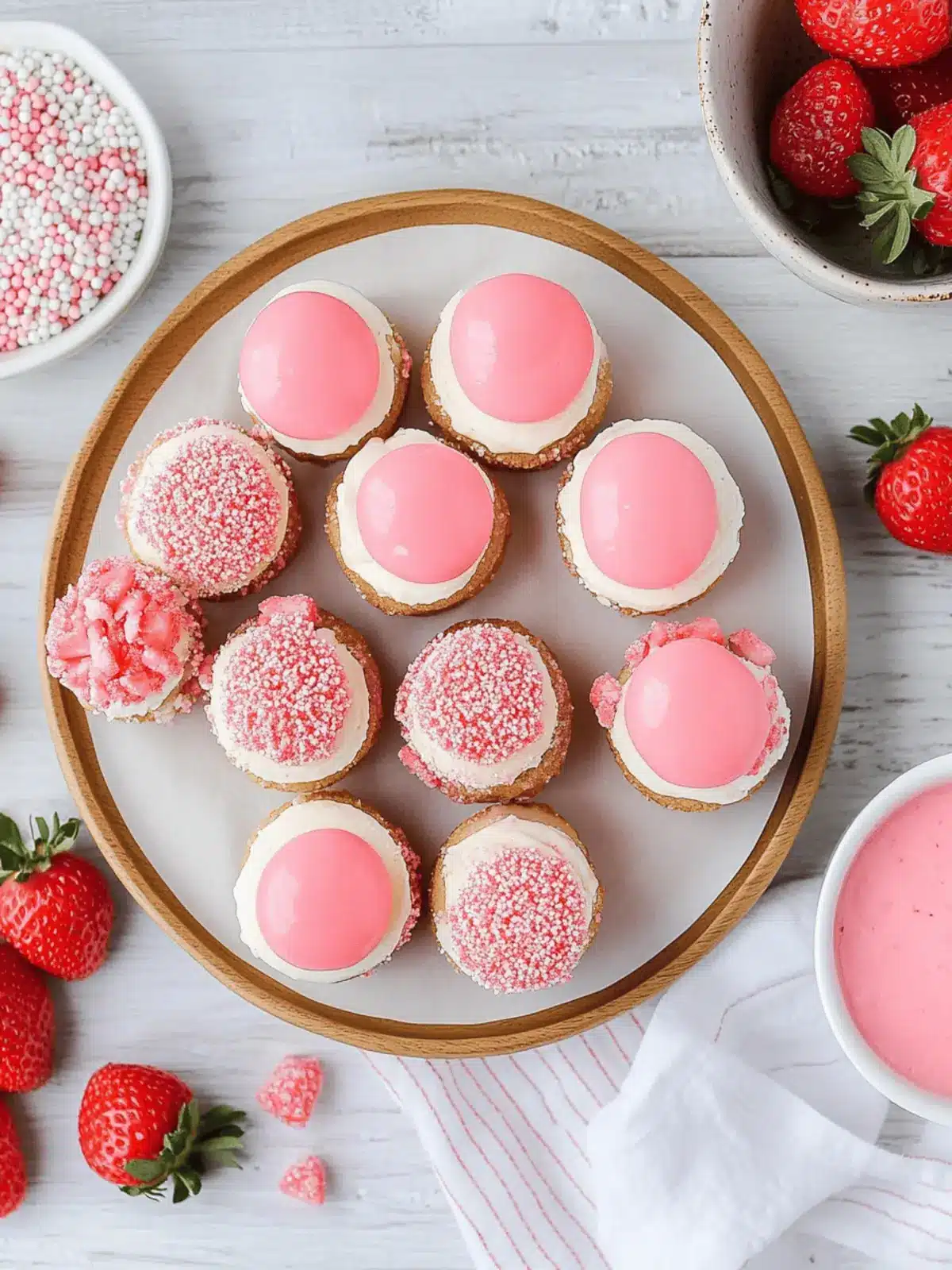 Irresistible Strawberry Cheesecake Bites You Can Make Today 3 Strawberry Cheesecake Bites