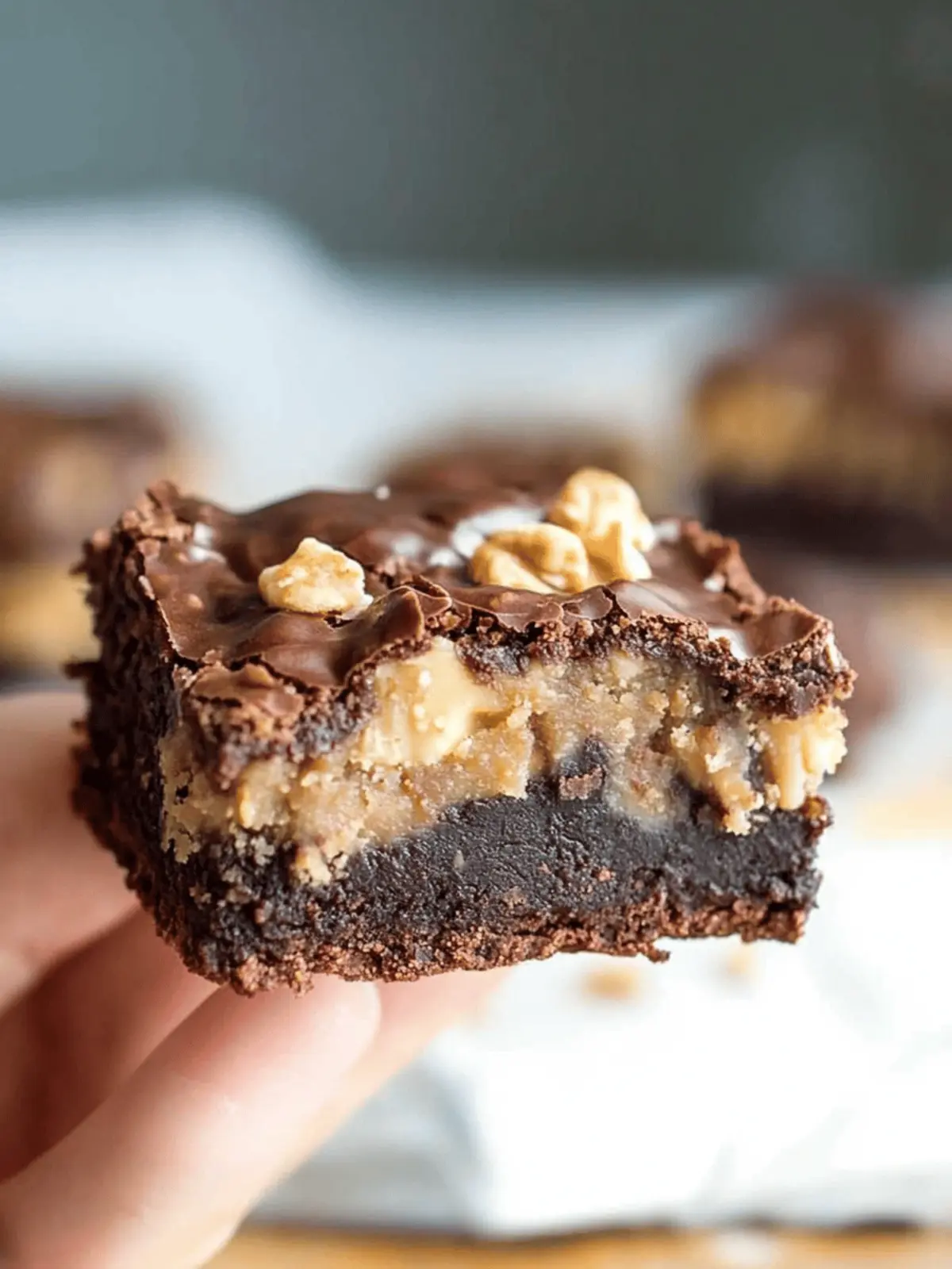 Delectable Buckeye Turtle Brownies to Satisfy Your Cravings 4 Buckeye Turtle Brownies