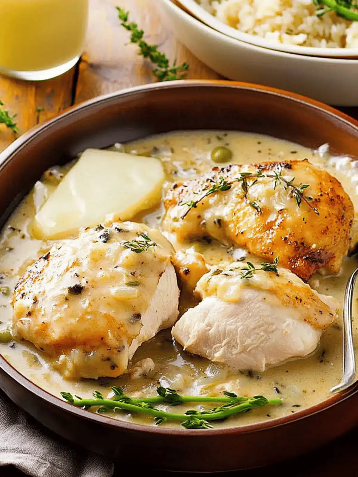 Smothered Chicken in Creamy Gravy for Ultimate Comfort Food 3 Smothered Chicken
