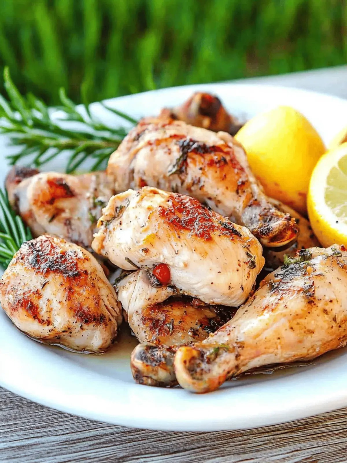 Savory Greek Chicken with Herb Marinade for Grilling Bliss 4 Greek Chicken