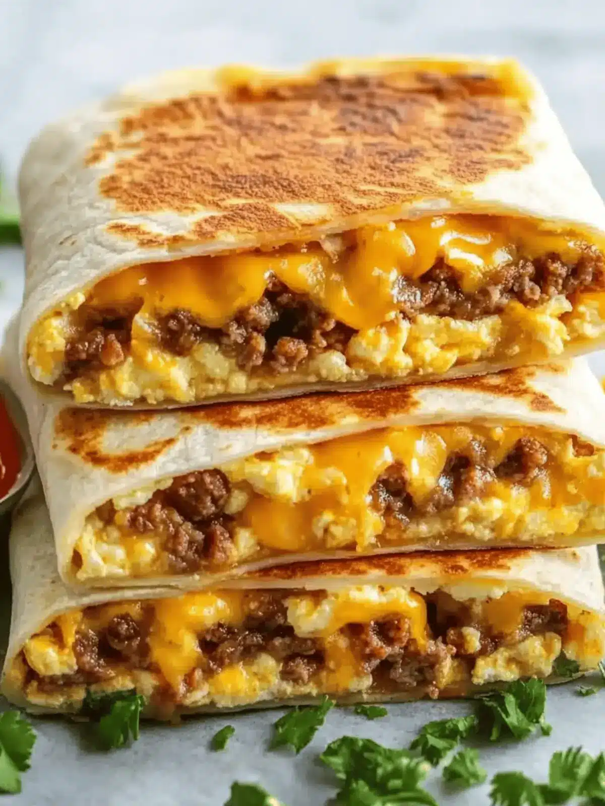 Ultimate Breakfast Crunchwrap: Quick, Tasty Morning Boost 4 Ultimate Breakfast Crunchwrap